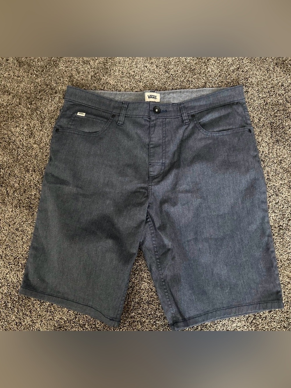 Vans Blue Jean Shorts Size 34 0436